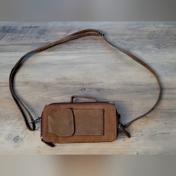 Adrian Klis Leather Handbag - Picture 2 of 3